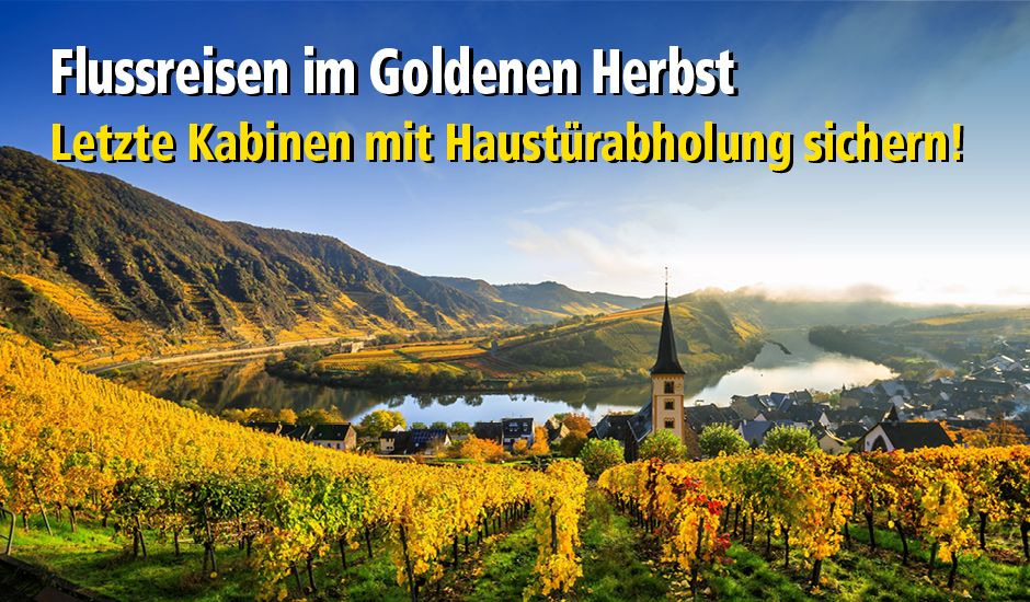 Last Minute Reisen im goldenen Herbst