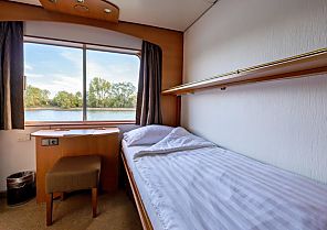 Kabinenbeispiel Einzelkabine Oberdeck