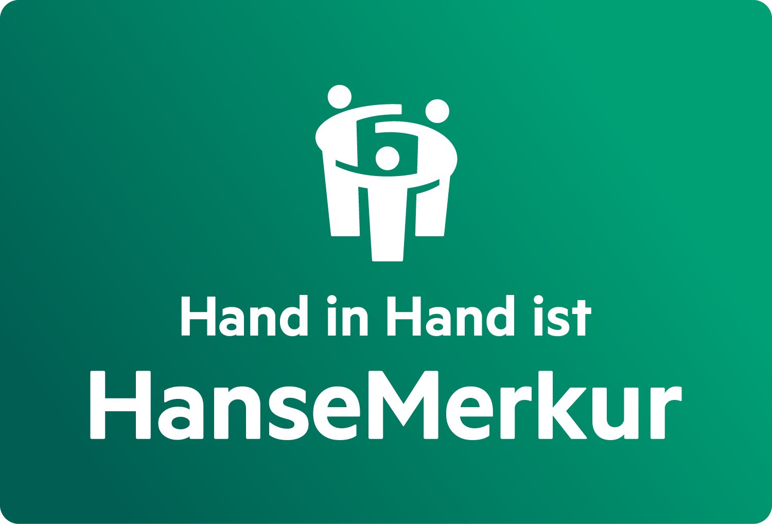 Hand in Hand ist HanseMerkur!