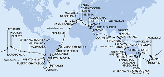 Reiseroute