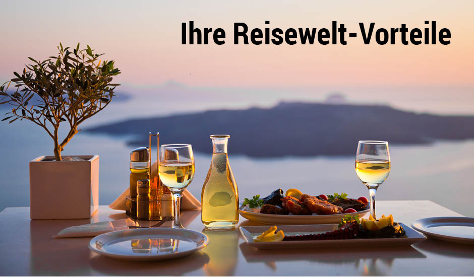 Ihre Reisewelt-Vorteile