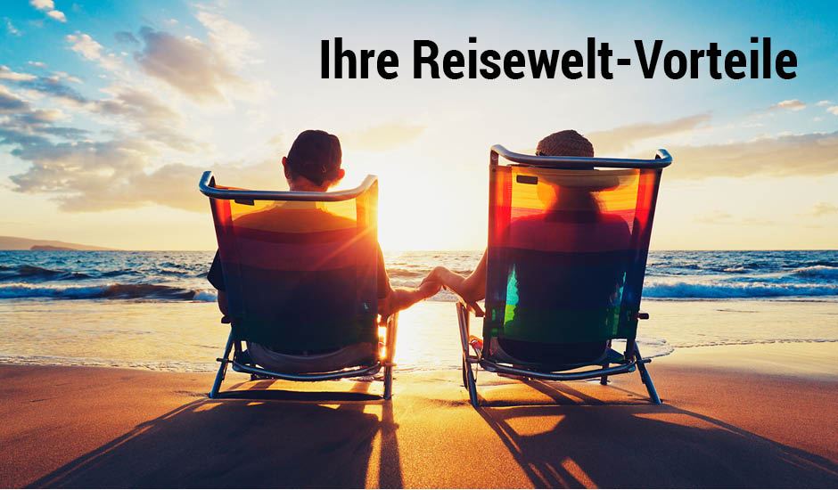 Ihre Reisewelt-Vorteile