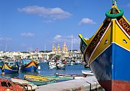 Hafen in Marsaxlokk, Malta