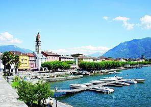 Oktobersonne am Lago Maggiore Oktobersonne am Lago Maggiore