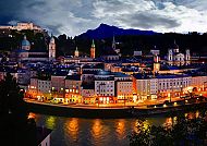 Salzburg bei Nacht