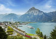 Gotthard Panorama Express in Flüelen