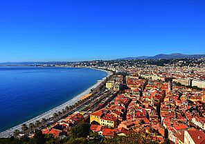 Côte d'Azur im Frühjahr