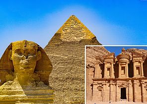 Weltwunder in Ägypten & Jordanien