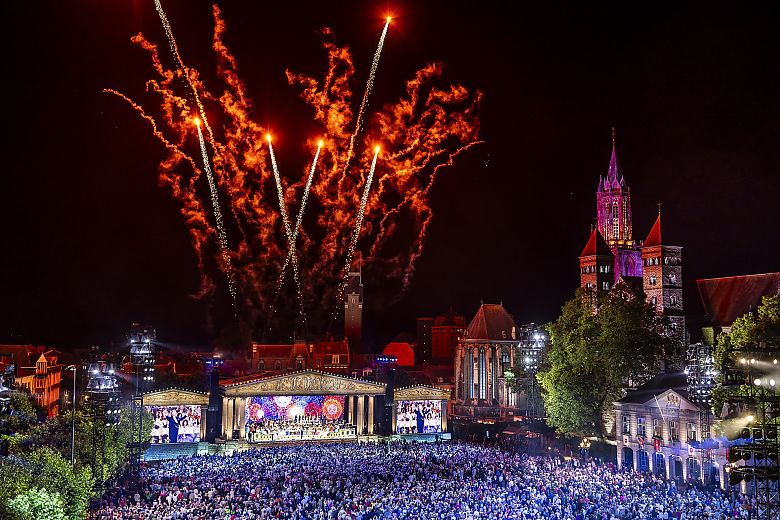 Sommer-Open-Air Konzerte: André Rieu verzaubert Maastricht