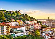 Skyline am Sao Jorge Castle
