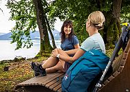 Uferweg Pause