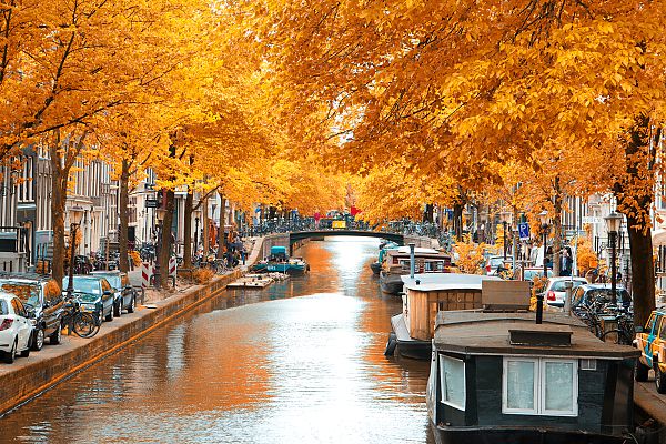 Amsterdam im Herbst
