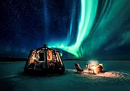 Polarlichter bei Jokkmokk