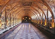 Prächtiges  Antiquarium in der Residenz München