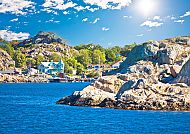 Göteborg, Küstenlandschaft bei Göteborg, sonnig und idyllisch.