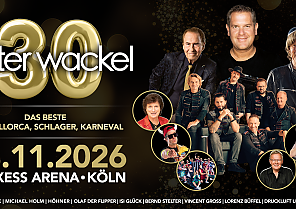 Peter Wackel und Freunde bei der großen Jubiläumsshow in Köln