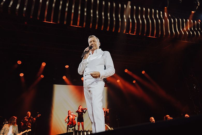 Sommer-Open-Air Konzert von Roland Kaiser in Erfurt