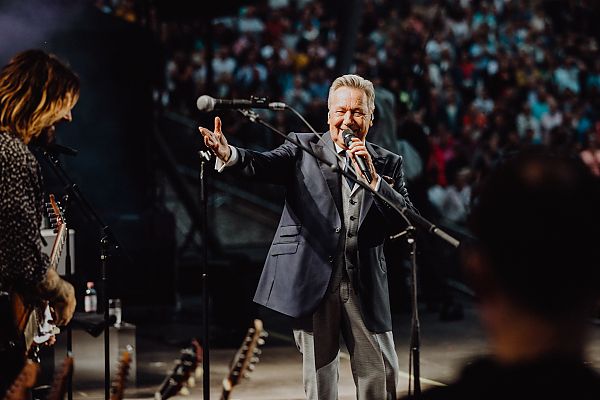 Roland Kaiser, Roland Kaiser beim Sommer-Open-Air Konzert in Berlin.