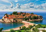 Sveti Stefan, idyllische Küstenlandschaft in Montenegro