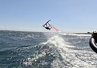 Björn Dunkerbeck beim Windsurfen auf Gran Canaria