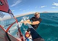 Björn Dunkerbeck beim Windsurfen auf Gran Canaria