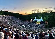 Daniel Barenboim und Yo-Yo Ma in der einzigartigen Atmosphäre der Berliner Waldbühne
