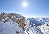 Garmisch-Partenkirchen Gipfel der Zugspitze, Zugspitzgipfel