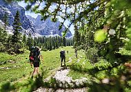 Garmisch-Partenkirchen Wanderung im Wettersteingebirge
