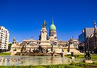 Argentinisches Nationalkongressgebäude in Buenos Aires.