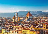 Florenz: Panorama mit dem Dom Santa Maria del Fiore