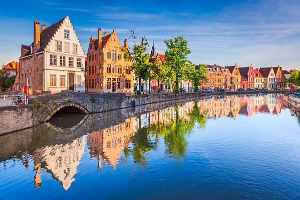 Ausflugstipp: Brügge (Route 1 & 2), Malerische Kanäle und Architektur