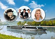 , Schlager Cruise: Flusskreuzfahrt mit Musik und Unterhaltung.