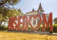 Usedom-Aufsteller in Zinnowitz