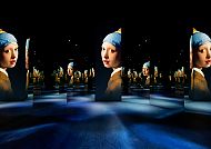 Port des Lumiers in Hamburg, Spiegelinstallation mit 