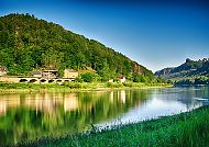 Elbe, sächsische Schweiz