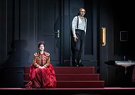 Oper Carmen in der Semperoper Dresden, Oper Carmen in der Semperoper Dresden, dramatische Bühneninszenierung., Oper 