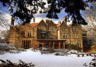 Jesmond Dene House in Newcastle, Jesmond Dene House im winterlichen Schnee, Newcastle., Jesmond Dene House im winterlichen Schnee, Newcastle.