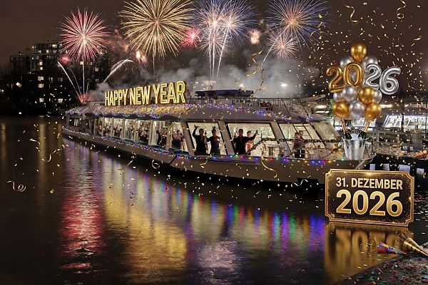 Erleben Sie Silvester auf der Spree in Berlin