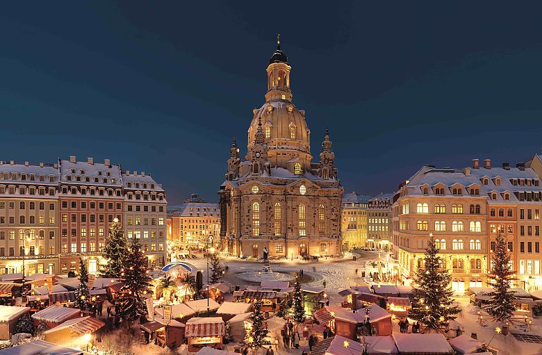 Dresdner Advent: Frauenkirche, Striezelmarkt & Dresdner Stollen