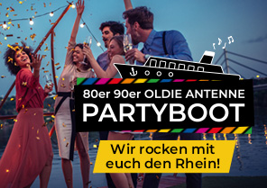 80er 90er OLDIE ANTENNE Partyboot