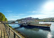 Schiff an der Mosel