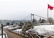 Istanbul bei Schnee