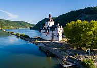 Mittelrheintal, Burg Pfalzgrafenstein bei Kaub