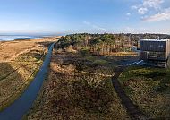 Außenansicht vom UNESCO-Weltnaturerbe Wattenmeer-Besucherzentrum Cuxhaven