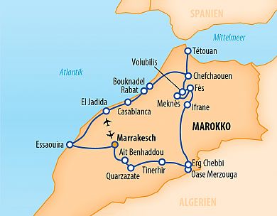 Reiseroute