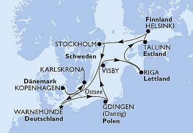 Reiseroute