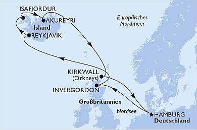 Reiseroute