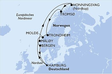 Reiseroute