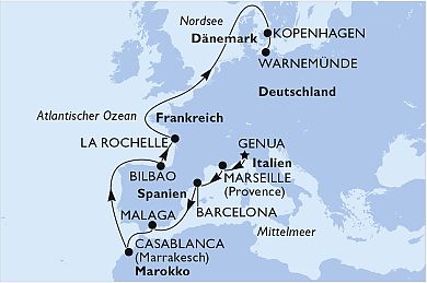 Reiseroute