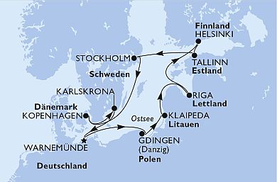 Reiseroute
